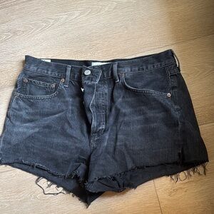 Agolde Parker Denim Cut Offs